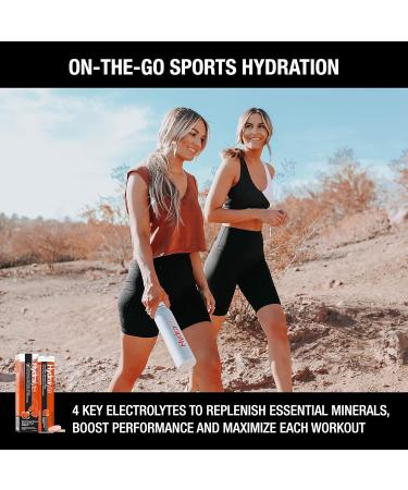 Hydralyte Electrolyte Tablets | Blood Orange Flavored Electrolytes | Pre-Workout and Post-Workout Hydration Solution to Enhance Performance and Maximize Recovery | (2 Tablets per Serving 40 Count) Blood Orange Tablets - Buy Online on GoSupps.com