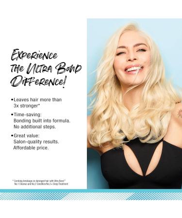 ULTRA BOND Purple Shampoo & Conditioner for Blonde Hair Care | Strengthen & Protect | 10.1 Fl Oz | Bond Building Formula - Buy Online on GoSupps.com