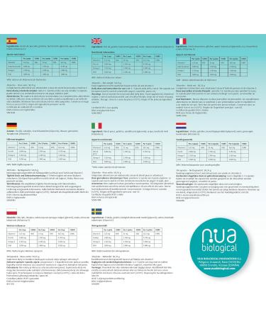  Nua Nua Biological NuaDHA 1000 Omega-3 DHA 1000 mg Purified Fish Oil Triglyceride Form IFOS Certified 30 Capsules - Buy Online on GoSupps.com