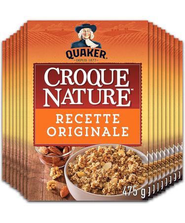 Quaker Harvest Crunch Original Granola Cereal Multi-Pack 475g (Pack of 16) - Buy Online on GoSupps.com