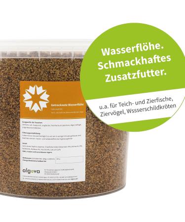 Daphnien Algova Dried Fish Food for Water Fleas (5000 ml 800 g) - Buy Online on GoSupps.com