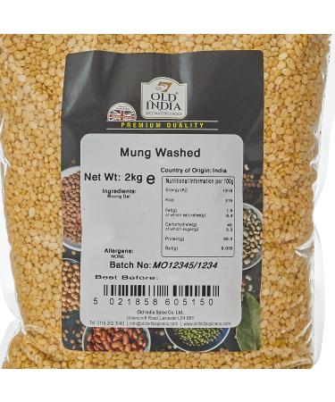 Old India Mung Washed 2kg - Premium Quality Pulses | Buy Online - Buy Online on GoSupps.com