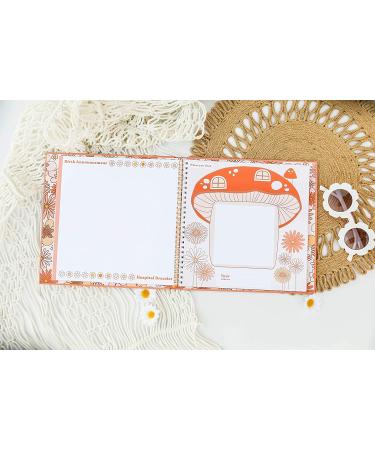 Lucy Darling Flower Child Baby Memory Book | First Year Journal Album for Girls - Milestone Keepsake Made in USA - Buy Online on GoSupps.com