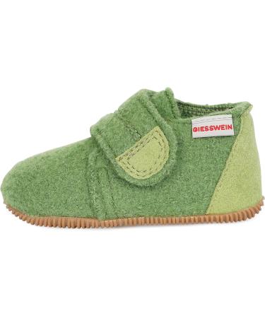 Giesswein Boys Oberstaufen Low-Top Slippers 2 UK Child Grass 467 - Cozy and Stylish Children's Slippers - Buy Online on GoSupps.com