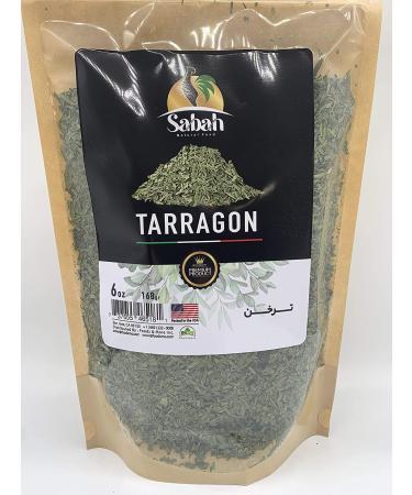 Premium Quality Sabah Dried Tarragon Leaves (Estragon) - 6 Oz | Natural, Aromatic Herb for Cooking and Seasoning - Buy Online on GoSupps.com
