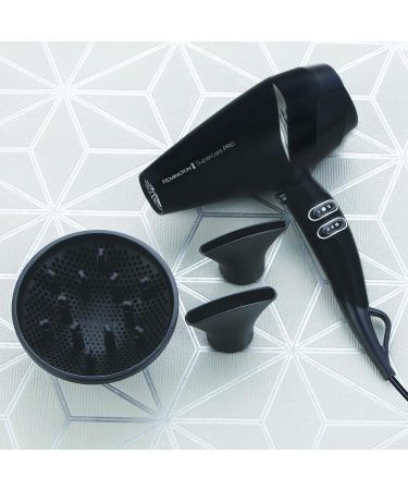 Remington Hair Dryer Profi Ions 2200W - Powerful Performance with Supercarepro Technology & 3 Attachments | AC7250 - Buy Online on GoSupps.com