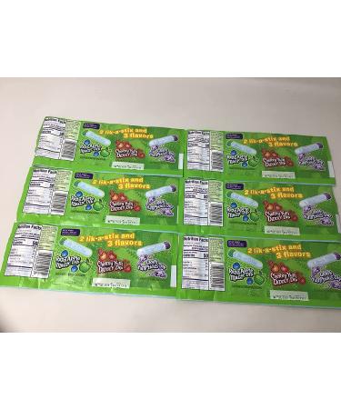 Fun Dip 3 Flavor Pack - RazzApple, Cherry, and Grape - 1.4 oz Packs (Pack of 6) - Buy Online on GoSupps.com