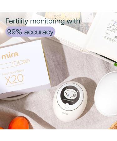 Mira Fertility Ovum Wands: 20 Ovulation Test Sticks for Women - Easy to Use with Digital Tracker Monitor FSH at Home - Modern Ovulation Predictor Kit - Buy Online on GoSupps.com