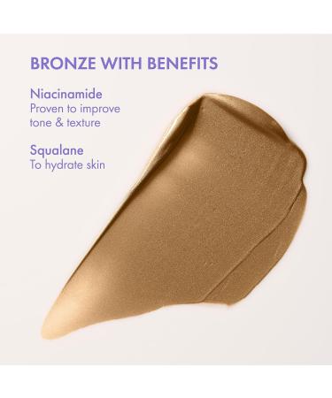 Isle of Paradise Sunny Serum Champagne - Bronzing Serum with Squalane Niacinamide and Jojoba Oil - 4-in-1 Instant Self Tan Primer Base Highlighter and Body Bronzer - 1.01 fl. oz - Buy Online on GoSupps.com