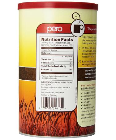 Pero Instant Beverage 7oz - Original Packaging - Buy Online on GoSupps.com