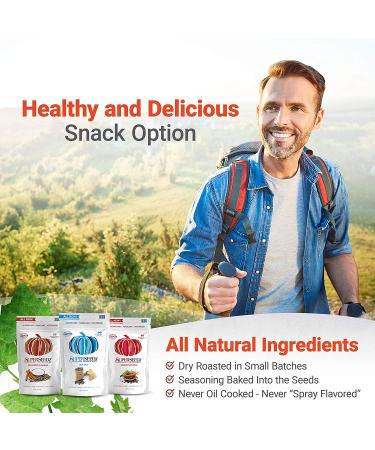 Superseedz Somewhat Spicy Pumpkin Seeds | Whole 30, Paleo, Vegan & Keto Snacks | 8g Protein | Made in USA | Nut & Gluten Free | 5oz (Pack of 6) - Buy Online on GoSupps.com