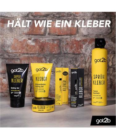  Got2B got2b Colle 4 Brows & Edges (16 ml) 2-in-1 Brow Gel & Hair Mascara with handy styling gel and double-sided eyebrow brush to tame baby hairs vegan formula - Buy Online on GoSupps.com