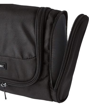 Amazon Basics Hanging  Travel Toiletry Bag Organizer  Shower Dopp Kit  Black Solid - Buy Online on GoSupps.com