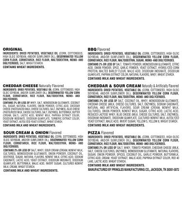 Pringles Snack Stacks Variety Pack - 27 Cups, 6 Flavors - Perfect Office & Kids Lunch Snacks - Buy Online on GoSupps.com