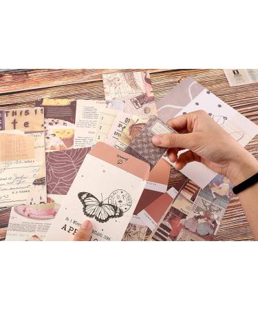 Yoption 346pcs Vintage Scrapbooking Supplies Kit - Aesthetic Bullet Journal Kit with Stickers, Stationery, A6 Grid Notebook - DIY Craft Gift for Girls and Women - Buy Online on GoSupps.com