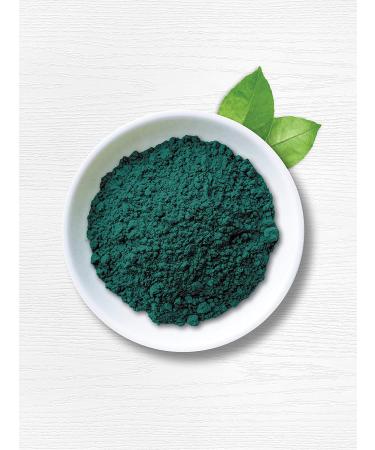 Spirulina Powder 2.2 lbs for Smoothies | Blue Green Algae | Vegan, Non-GMO, Gluten Free | 8g Spirulina per Serving | by Carlyle - Buy Online on GoSupps.com