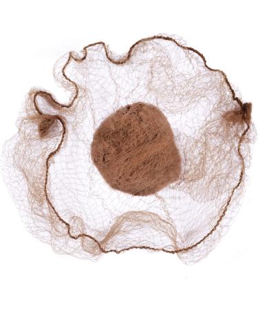 50 Pieces Invisible Hair Nets for Buns Elastic Hair Mesh Hair Buns Holder for Ballet Women (Light Brown) - Buy Online on GoSupps.com