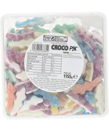 Haribo Croco Pik Acidified Jelly Candy x 210 Pieces 1.15 kg Pack of 2 - Buy Online on GoSupps.com
