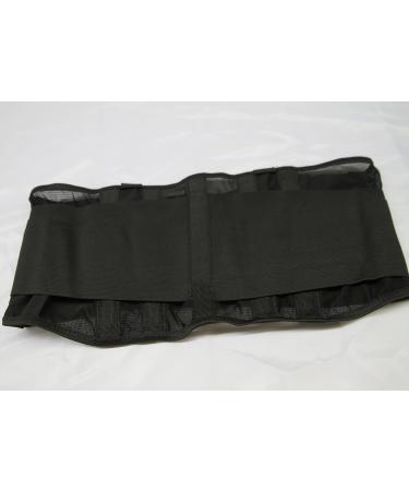 Captain Sports Lumbar Back Brace | Adjustable Support with Removable Shoulder Straps | Terry Lined & Aerated Nylon | Relieves Lower & Upper Back Pain for Men & Women - International Shipping Available - Buy Online on GoSupps.com