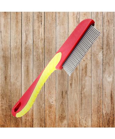 Peigne cheveux extra fin anti-poux et larves large manche Rouge - Buy Online on GoSupps.com