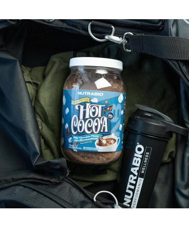 NutraBio Hot Chocolate Protein Powder | Muscle Recovery & Strength | Low Calorie & Low Carb | 20g Protein per Serving | 18 Servings - Buy Online on GoSupps.com
