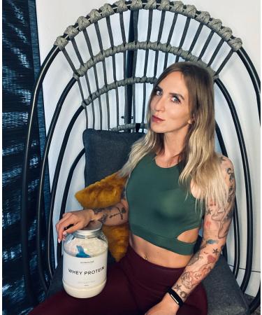 Proteinclub Natural Whey Protein - No Additives Soy-Free Sweetened with Stevia Made in Germany - 900g Vanilla Protein Powder - Buy Online on GoSupps.com