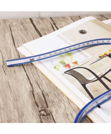 Mr. Pen- Ruler  Flexible Curve Ruler  24 Inch Ruler  Rulers for Drawing and Sewing  Curve Ruler  Curved Ruler  Bendable Ruler  Flexible Curve Template  Flexi Curve  Flexible Ruler for Engineering - Buy Online on GoSupps.com