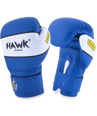 Kids Boxing Gloves - Blue 6 oz for Children Youth MMA Training and Sparring - Buy Online on GoSupps.com