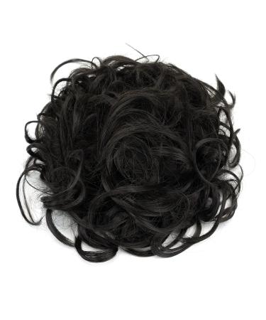 Imissu Large Hair Part | Elastic Hair Tie for Updo & Chignon | Black Hair Extension Band for Girls - International Shipping - Buy Online on GoSupps.com