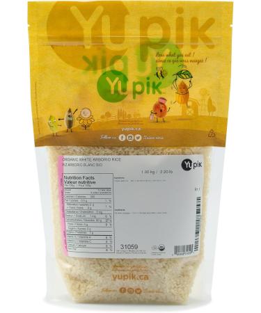 Yupik Organic Arborio Rice 1 Kilogram 1 kg (Pack of 1) - Buy Online on GoSupps.com