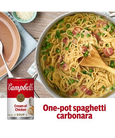 Campbell's Condensed Cream of Chicken Soup 10.5oz Can | Rich & Creamy Flavor - Buy Online on GoSupps.com