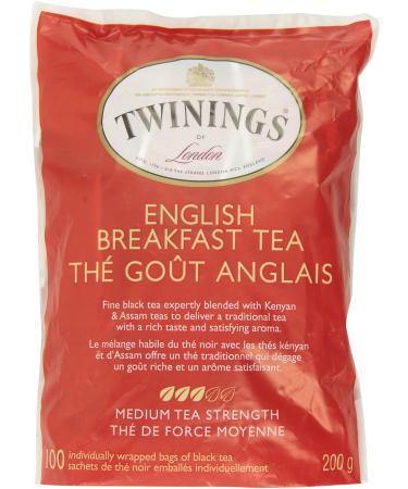 Twinings Teabags English Breakfast 100ea (Pack of 12)
