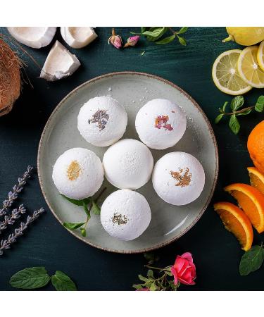 HARMONIFY Premium Organic European Bath Bombs - Skin Safe, Hypoallergenic, Fizzy, Scented Beauty Tablets for a Calming Gift - Buy Online on GoSupps.com