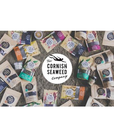 100% Organic Mixed Seaweed Flakes by The Cornish Seaweed Company | 60g Pouch | Kelp and Sea Spaghetti | 100% Organic Cornish Seaweed - Buy Online on GoSupps.com
