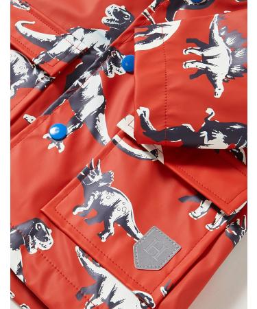 Hatley Girls' Printed Raincoat | Colour Changing Painted Dinos | Size 9-12 Months - Buy Online on GoSupps.com