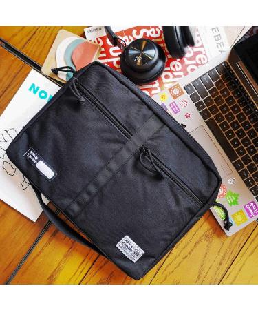 Rough Enough 13-14 inch Laptop Case Bag for Men - EDC Tactical Notebook Organizer Pouch with Compartments - Ideal for Mouse, Power Adapter, Cables - Travel Cordura - Buy Online on GoSupps.com