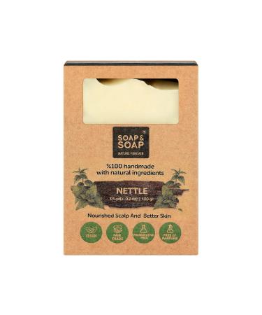 Nettle Handmade Natural Bar Soap - Best Organic Soap for Skincare | Eco-Friendly & Sustainable Shipping Worldwide - Buy Online on GoSupps.com