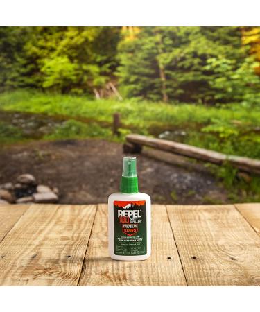 Repel 100 Insect Repellent Pump Spray 4oz - 10-Hour Protection | 1 Count - Buy Online on GoSupps.com