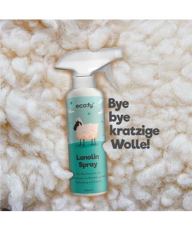 eco:fy Lanolin Spray Liquid Wool Grease Spray for Greasing Wool Clothes Wool Trousers and Wool Shoes Pesticide Free and Organic Sheep Quick Wool Care (500ml) 500 ml (Pack of 1) - Buy Online on GoSupps.com