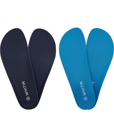 2 Pairs/Set Replacement Insole for WHITIN Barefoot Shoes Size 44 44 Blue