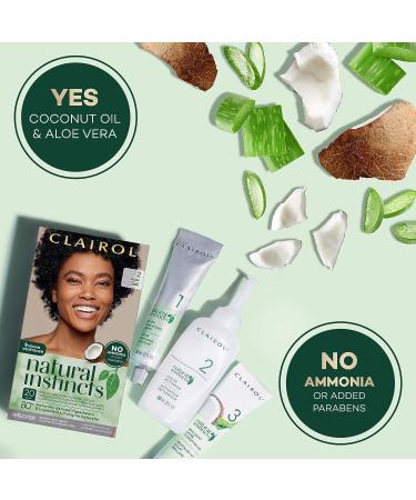 Clairol Natural Instincts 7RG Dark Rose Gold Blonde Hair Dye - 5.85 Fl Oz (Pack of 1) - Buy Online on GoSupps.com