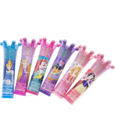Townley Girl Disney Princess Lip Balm Swirls with Crown Caps - 6 CT - Buy Online on GoSupps.com