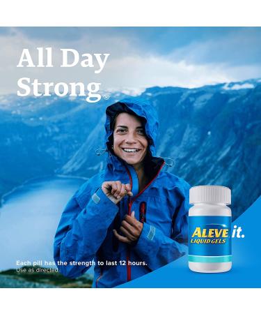 Aleve Liquid Gels 80: Fast-Acting Pain Relief Formula - Buy Online on GoSupps.com