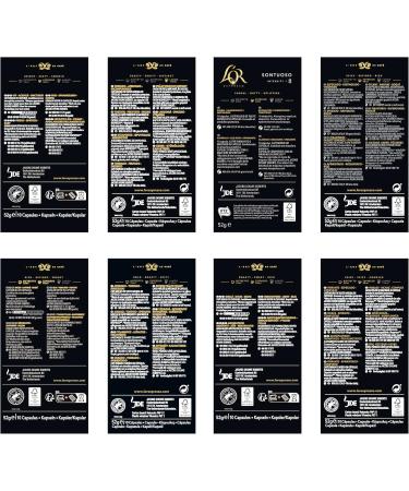  L'OR L'OR L'Or Espresso Coffee 80 capsules assortment of 8 varieties - Nespresso compatible* (pack of 8 x 10) (Packaging may vary) - Buy Online on GoSupps.com