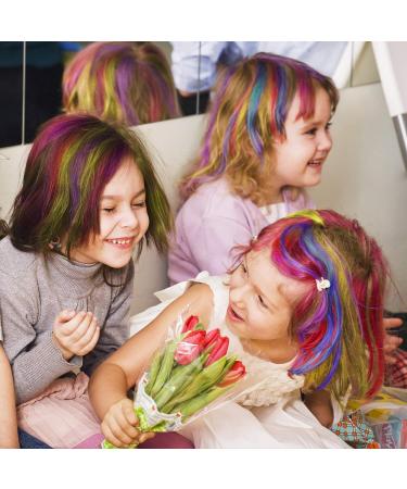 Navaris Children's Hair Color Chalk Set - 8 Washable Water-Soluble Shades for Boys & Girls - Buy Online on GoSupps.com