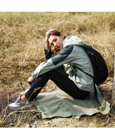 Rainleaf Microfiber Towel Perfect Travel & Sports &Beach Towel. Fast Drying - Super Absorbent - Ultra Compact. Suitable for Camping  Backpacking Gym  Beach  Swimming Yoga Army Green Large (24 x 48 inches) - Buy Online on GoSupps.com