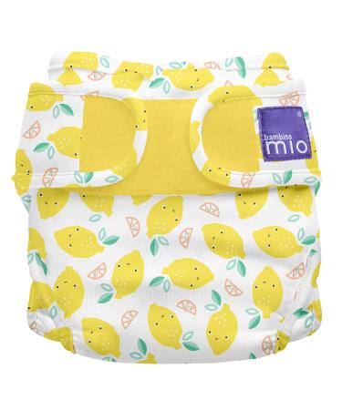 Bambino Mio Mioduo cloth diaper cover delicate lemon size 1 ( 9Kg)