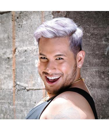 oVertone Haircare Color Depositing Conditioner - 8 oz Semi Permanent Conditioner - Pastel Silver, Infused with Shea Butter & Coconut Oil - Cruelty-Free & Temporary Hair Color - Buy Online on GoSupps.com