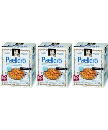 Carmencita Paella Seasoning 15 Sachets - [Pack 3]