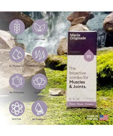 Marie Originals All Natural Muscle and Joint Rub | Relieve Aches & Sore Muscles | Essential Oil Blend with Juniper Peppermint Lavender & Wintergreen - International Shipping - Buy Online on GoSupps.com